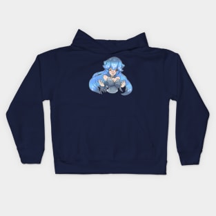 Vtuber Bao the Whale Kids Hoodie